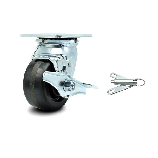 Greenlee Swivel Caster with Brake & Bolt-On Swivel Lock - MA6065 GMX Cart - SCC